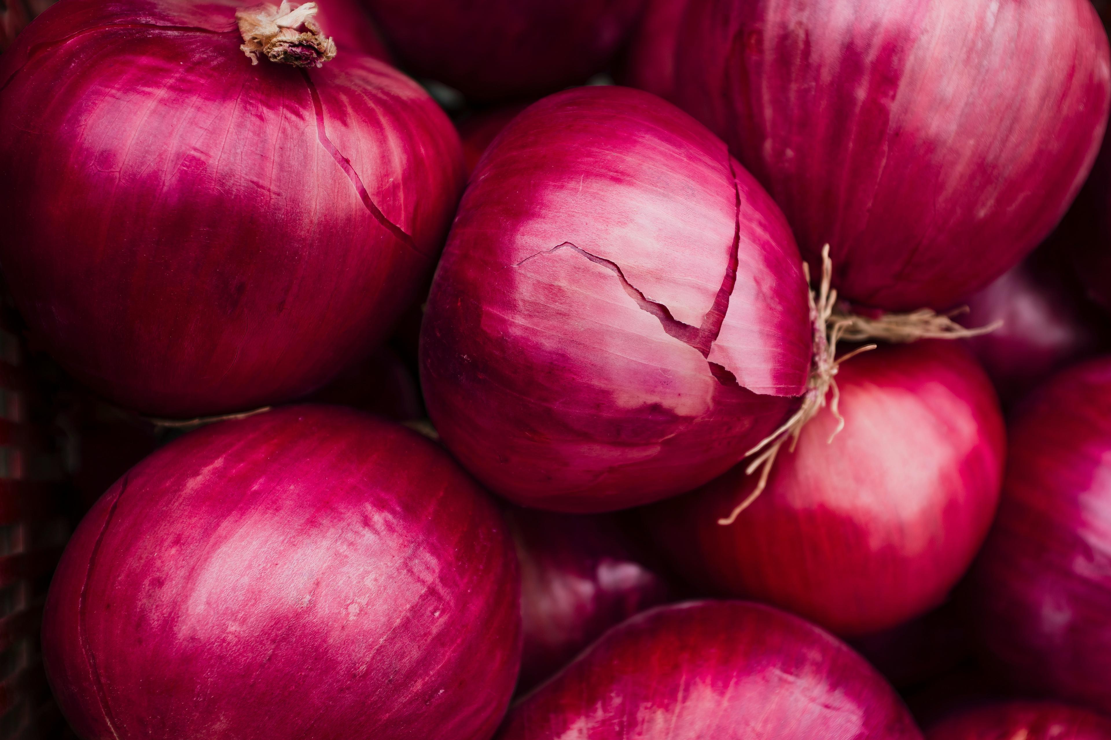 Fresh onions, great for cooking.